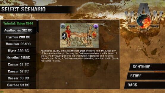 Wars Across the World: Agathocles 312 — screenshot 1