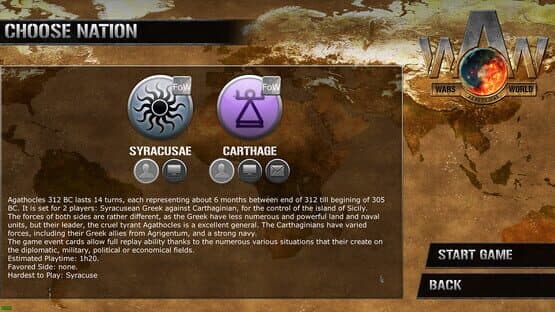 Wars Across the World: Agathocles 312 — screenshot 3