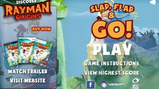 Rayman: Slap, Flap, and Go! — screenshot 1