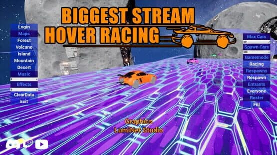 Biggest Stream Hover Racing — screenshot 1