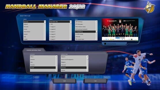 Handball Manager 2022 — screenshot 1