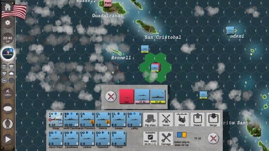 Carrier Battles 4 Guadalcanal: Submarines & Torpedo Alley Scenario — screenshot 3