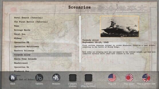 Carrier Battles 4 Guadalcanal: Submarines & Torpedo Alley Scenario — screenshot 7