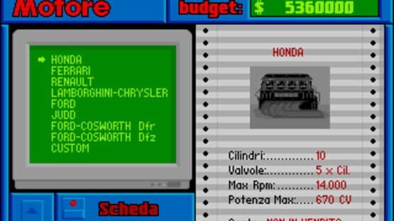 F.1 Manager — screenshot 1