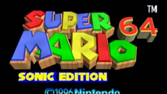 Super Mario 64 Sonic Edition — screenshot 1