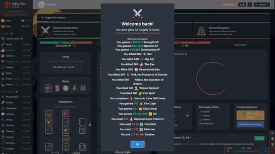 Melvor Idle — screenshot 1