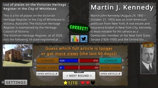 WikiArena — screenshot 1