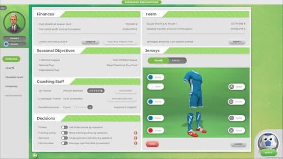 Goal!: The Club Manager — screenshot 2