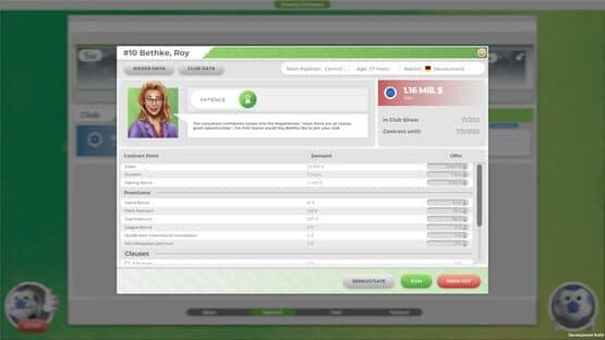 Goal!: The Club Manager — screenshot 8
