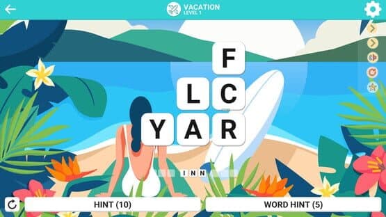 Square Word: Summer Edition — screenshot 1