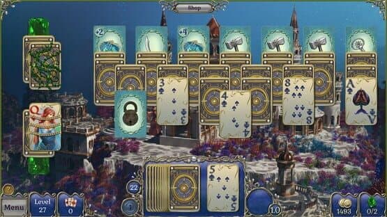 Jewel Match Atlantis Solitaire 3: Collector's Edition — screenshot 1