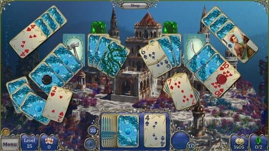 Jewel Match Atlantis Solitaire 3: Collector's Edition — screenshot 3
