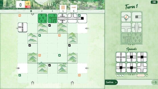 Railroad Ink Challenge: Forest — screenshot 2