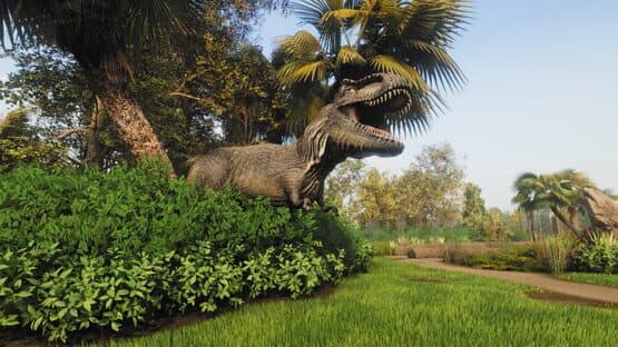 Lawn Mowing Simulator: Dino Safari — screenshot 1