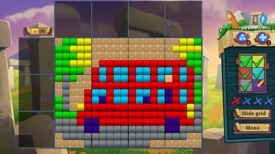 Adventure Mosaics: Moto-Trip — screenshot 1