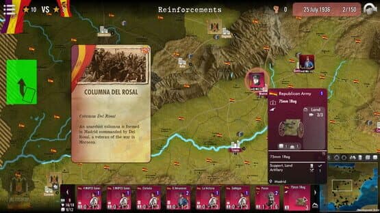 SGS Spain at War — screenshot 2