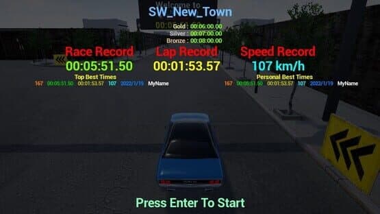Maze Workout: Western Lost Solo Car Racer — screenshot 1