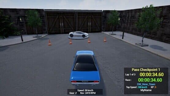 Maze Workout: Western Lost Solo Car Racer — screenshot 8