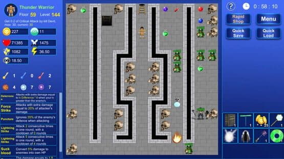 Magic Tower: Destroy the Wormhole — screenshot 2