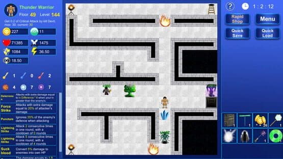Magic Tower: Destroy the Wormhole — screenshot 3
