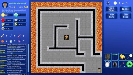 Magic Tower: Destroy the Wormhole — screenshot 4