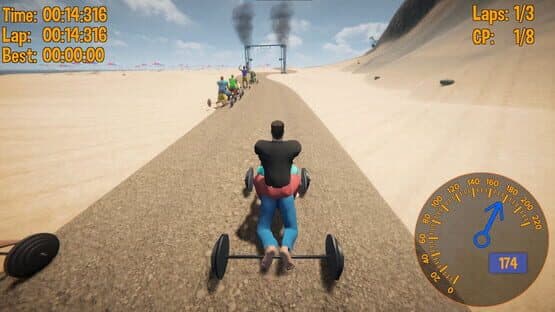 Ultimate Muscle Roller Championship — screenshot 1