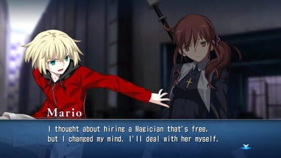 Melty Blood: Type Lumina - Mario Playable Character — screenshot 1