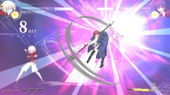 Melty Blood: Type Lumina - Mario Playable Character — screenshot 5