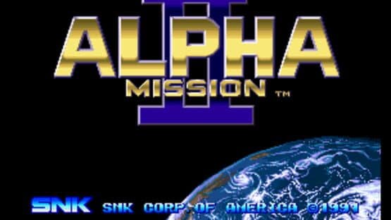 Alpha Mission II — screenshot 1
