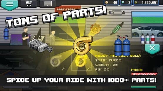 Pixel Car Racer — screenshot 2