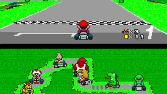 Super Mario Kart: Super Circuit Demake — screenshot 2