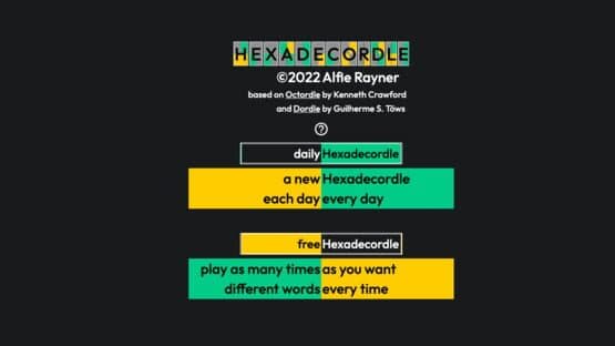 Hexadecordle — screenshot 4