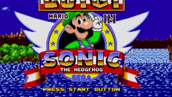 Luigi in Sonic the Hedgehog — screenshot 1