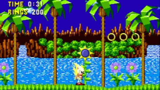 Super Sonic in Sonic the Hedgehog — screenshot 2