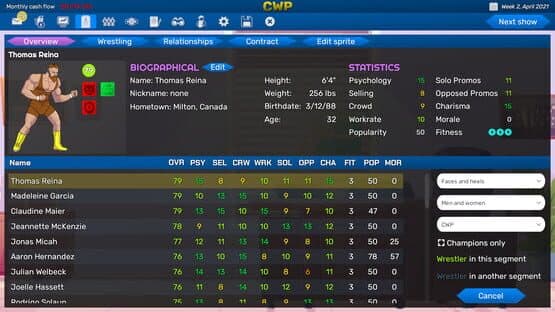 Championship Wrestling Promoter — screenshot 1