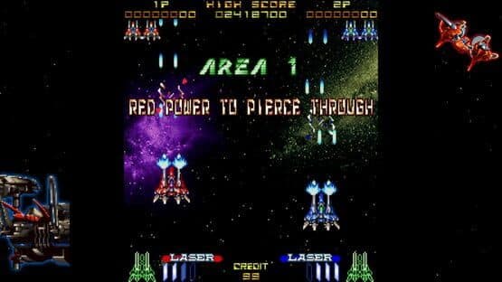 Layer Section & Galactic Attack: S-Tribute — screenshot 1