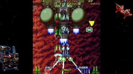 Layer Section & Galactic Attack: S-Tribute — screenshot 2