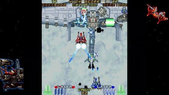 Layer Section & Galactic Attack: S-Tribute — screenshot 3