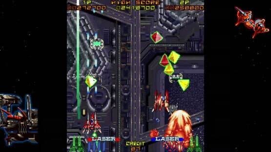Layer Section & Galactic Attack: S-Tribute — screenshot 4