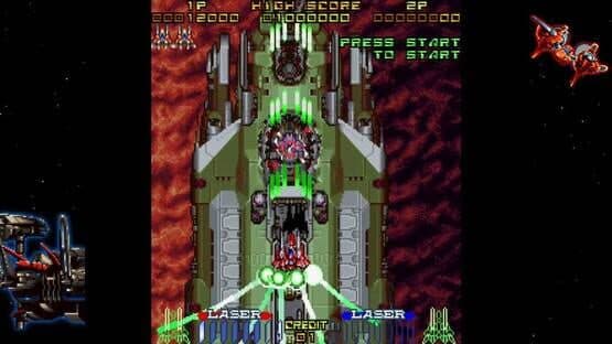 Layer Section & Galactic Attack: S-Tribute — screenshot 8
