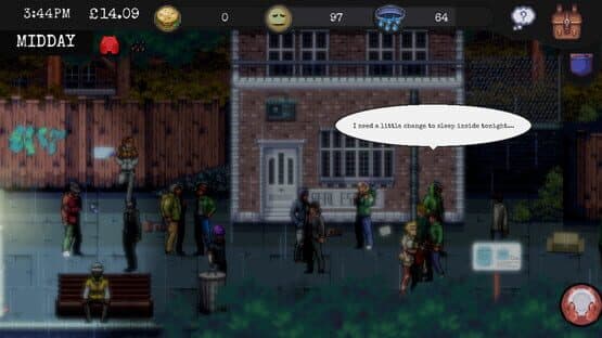 Change: A Homeless Survival Experience - Living City Expansion — screenshot 1