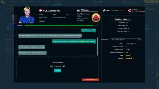 Tennis Manager 2022 — screenshot 4