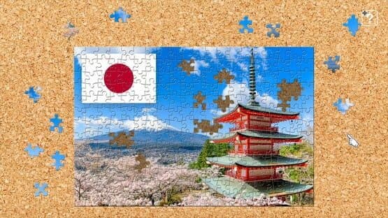 Jigsaw Masterpieces: Landscapes with Flags of the World - Asia vol.1 — screenshot 1