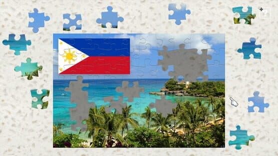 Jigsaw Masterpieces: Landscapes with Flags of the World - Asia vol.1 — screenshot 3