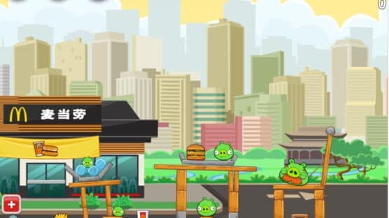 Angry Birds McDonald's — screenshot 1
