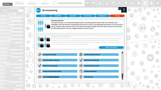 Democracy 4: Voting Systems — screenshot 2