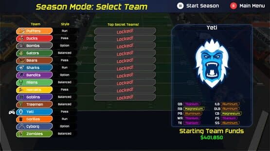 Cyber League Football — screenshot 4