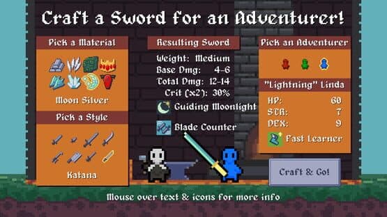 Just A Humble Swordsmith — screenshot 1