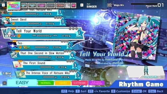 Hatsune Miku: Project Diva Mega Mix+ — screenshot 3