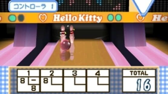 Simple 1500 Series Hello Kitty Vol. 01: Hello Kitty Bowling — screenshot 2